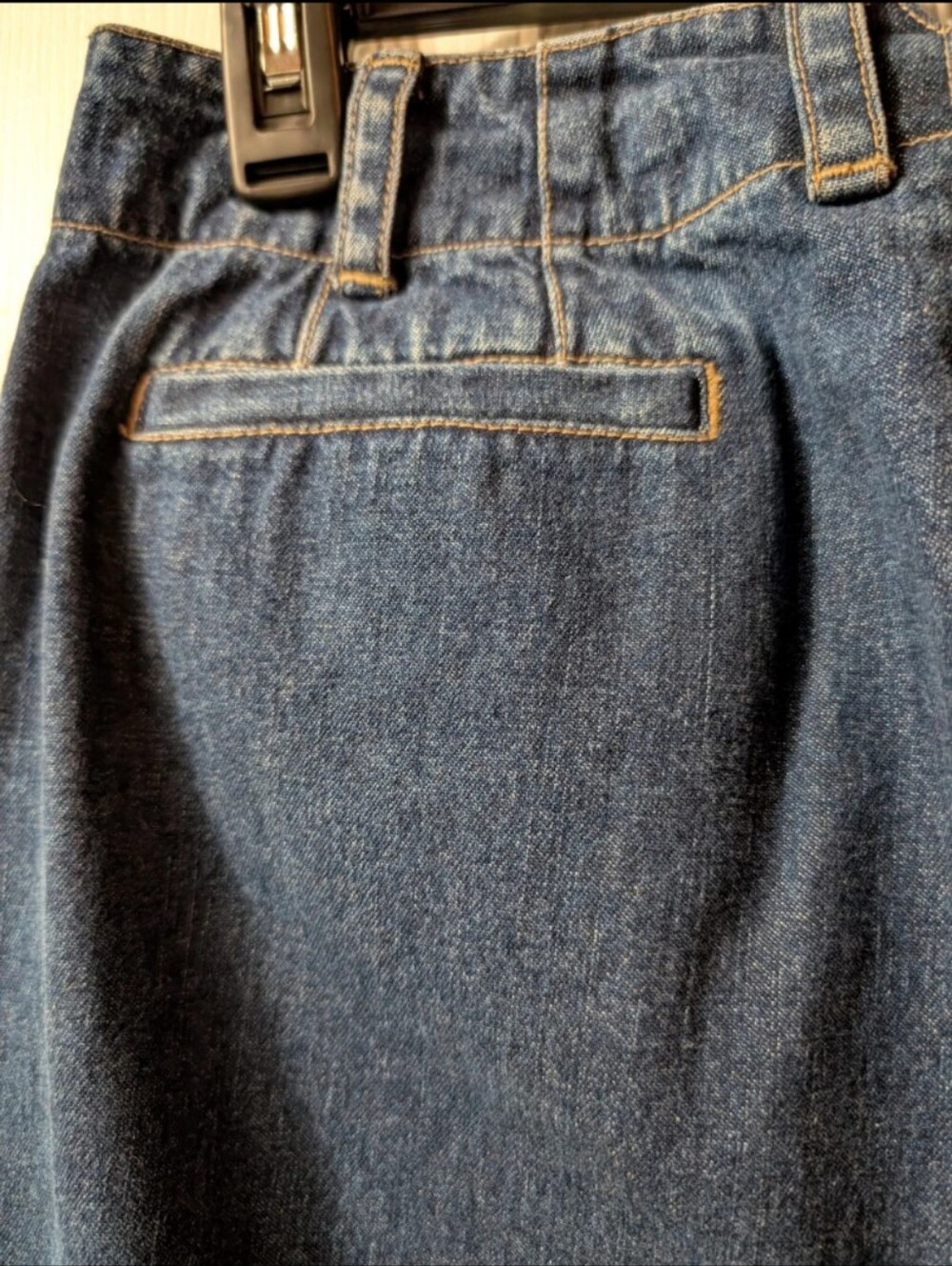 Vintage 90s Y2K Liz Claiborne LizWear Cropped Wide Leg Jeans Women’s Blue Denim - Picture 12 of 16
